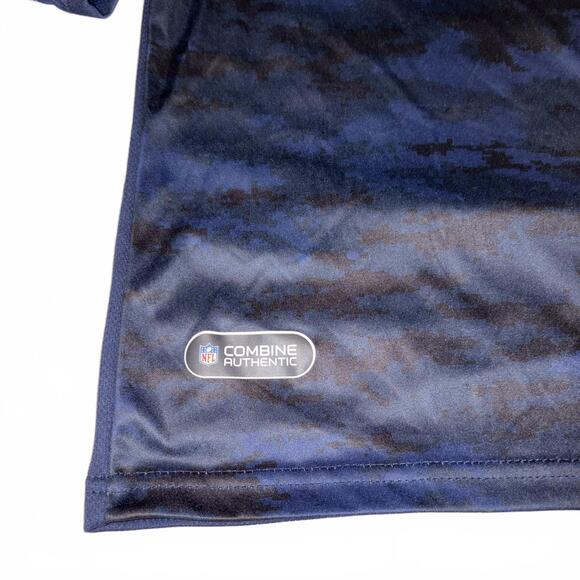 NWT New England Patriots NFL Combine Youth Medium Authentic Long Sleeve Shirt - Picture 2 of 7